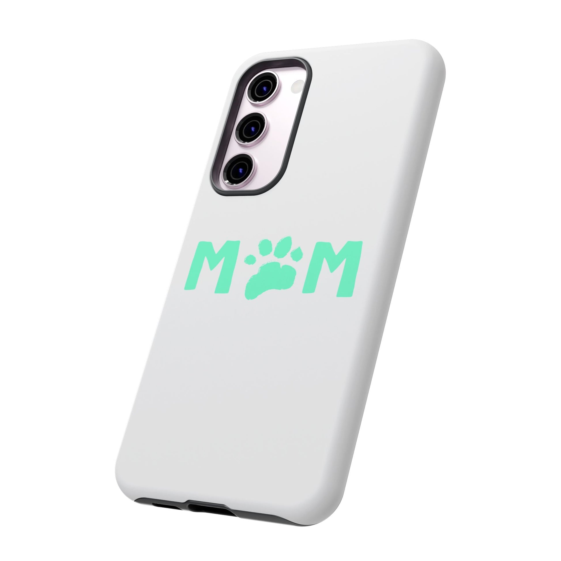 Personalized Tough Phone Cases for Moms, Pet Lover Gifts, Cute Phone Accessories, Customizable Pet Paw Designs, Mother's Day Gift