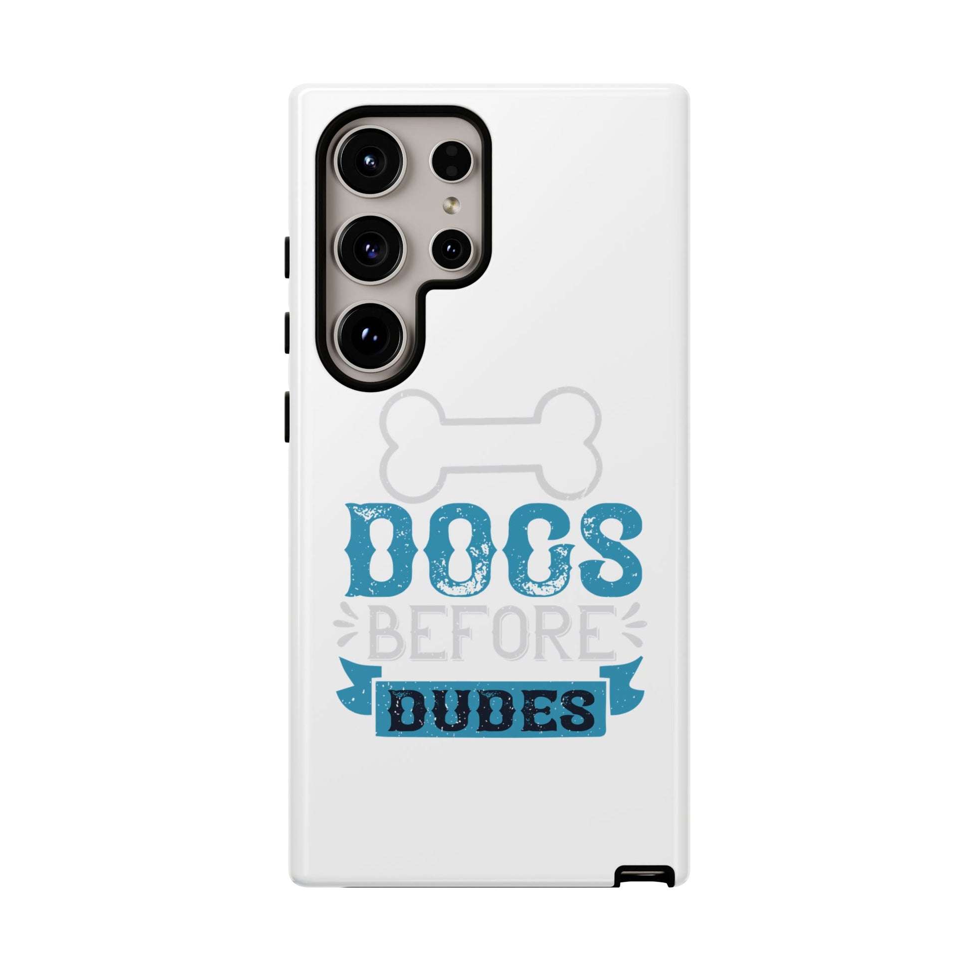 Dog Lover Phone Case, Dogs Before Dudes, Puppy Gift, Pet Parent Accessory, Cute Dog iPhone Cover, Durable Tough Case