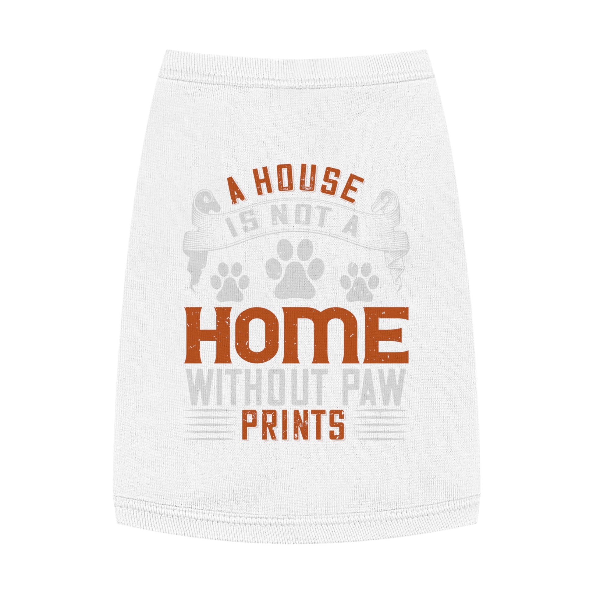 Dog Lover's Pet Tank Top, Cute Paw Prints Pet Apparel, Dog Fashion, Cat Mom Gift, Pet Birthday Outfit, Animal Lover Clothing