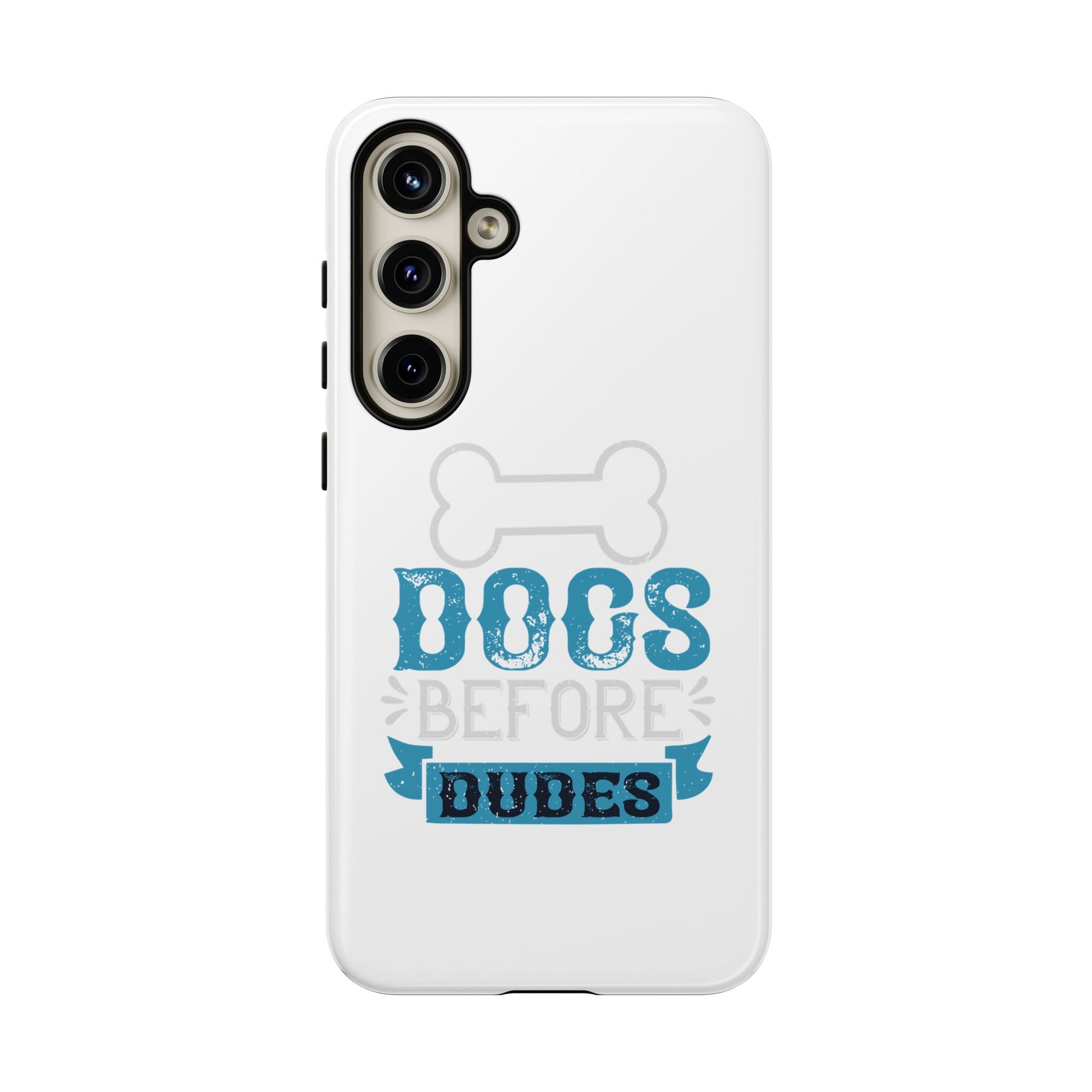 Dog Lover Phone Case, Dogs Before Dudes, Puppy Gift, Pet Parent Accessory, Cute Dog iPhone Cover, Durable Tough Case