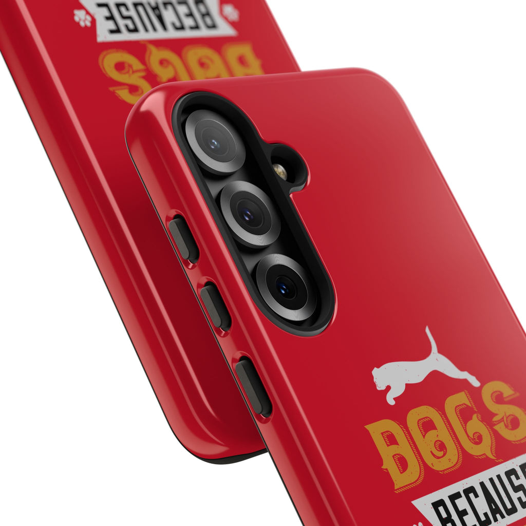 Funny Dog Lover Phone Case - Dogs Because People Suck, Pet Owner Gift, Dog Mom Tees, Unique Gift for Dog Lovers, Humorous Pet Accessories