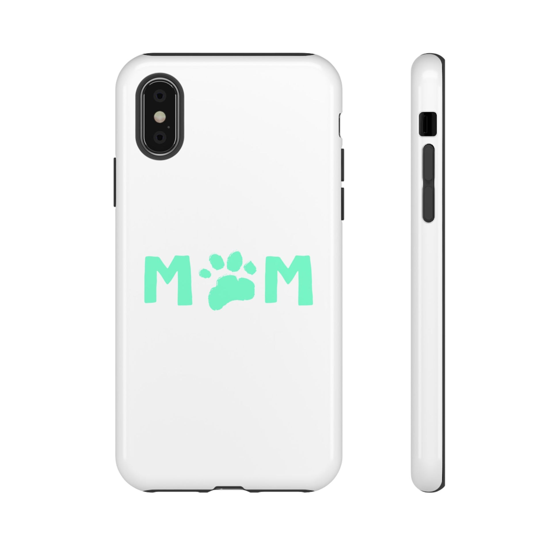Personalized Tough Phone Cases for Moms, Pet Lover Gifts, Cute Phone Accessories, Customizable Pet Paw Designs, Mother's Day Gift