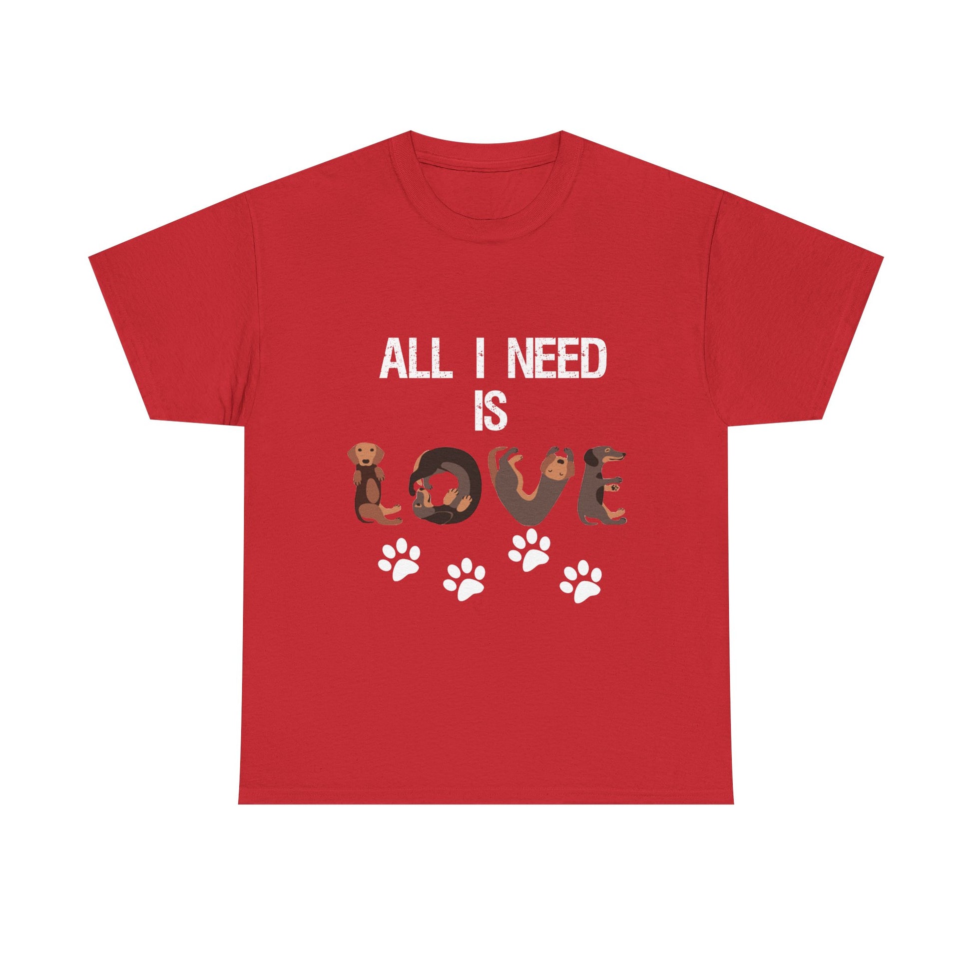 Cute Pet Lover T-Shirt, Love Graphic Tee, Dog Mom Gift, Animal Lover Shirt, Perfect for Casual Wear, Gifts for Pet Owners