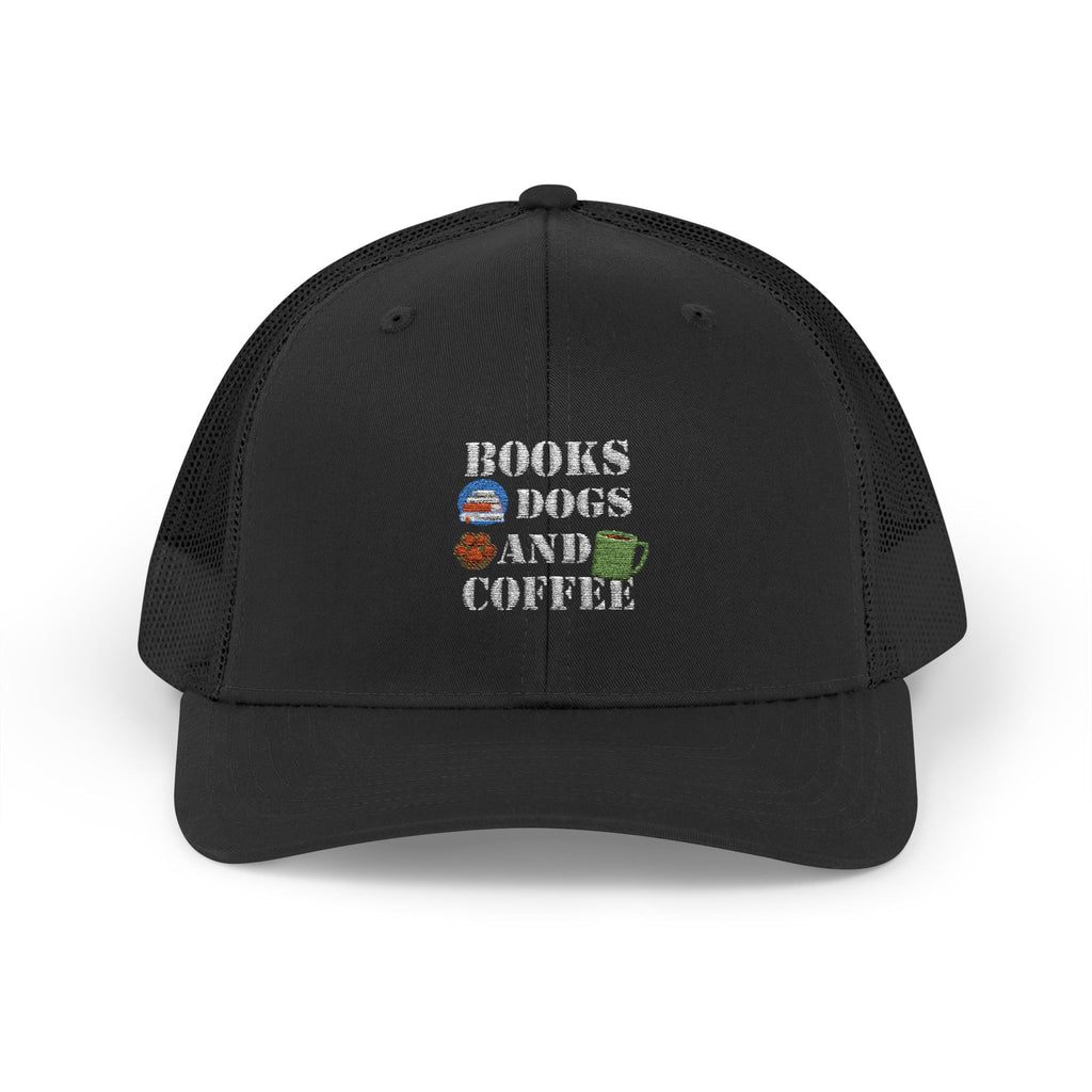Bonus Books and Coffee Snapback Trucker Cap