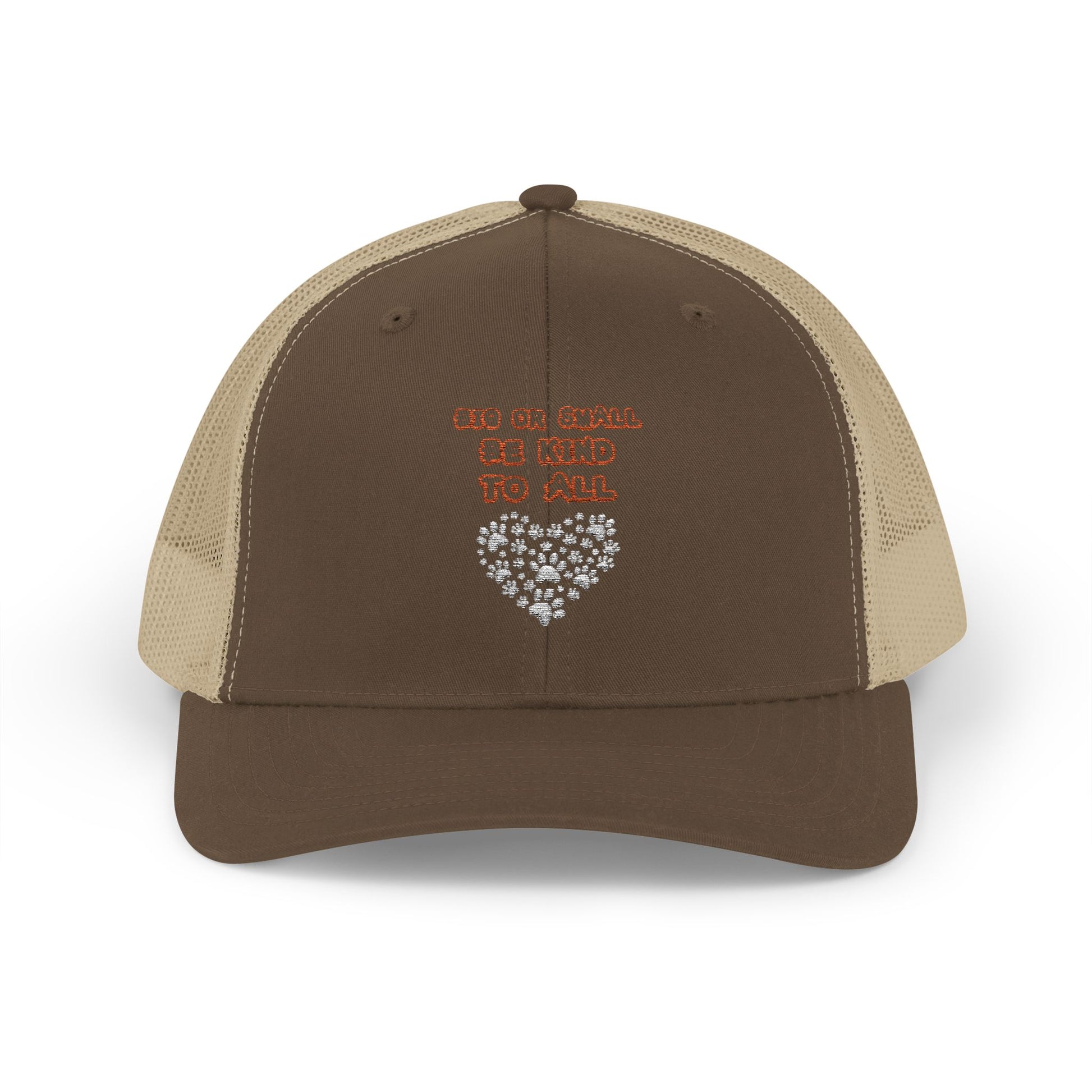 Heartfelt Floral Snapback Trucker Cap