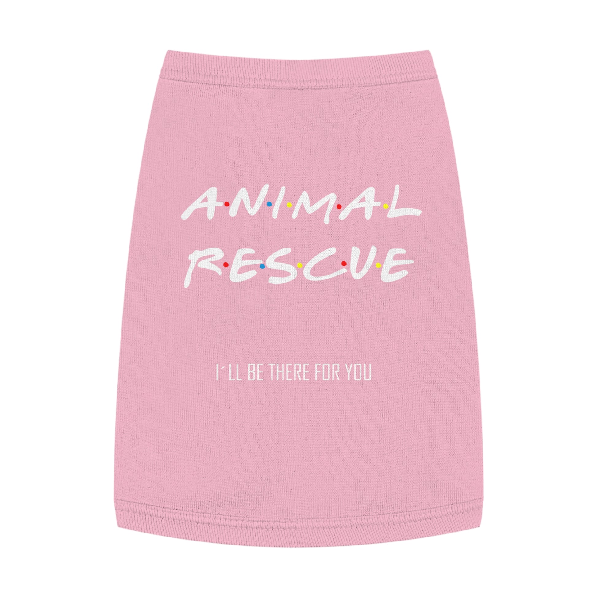 Animal Rescue Pet Tank Top | Support Adoptions, Dog Lover Gift, Summer Wardrobe, Cute Pet Apparel, Charitable Dogs Clothing
