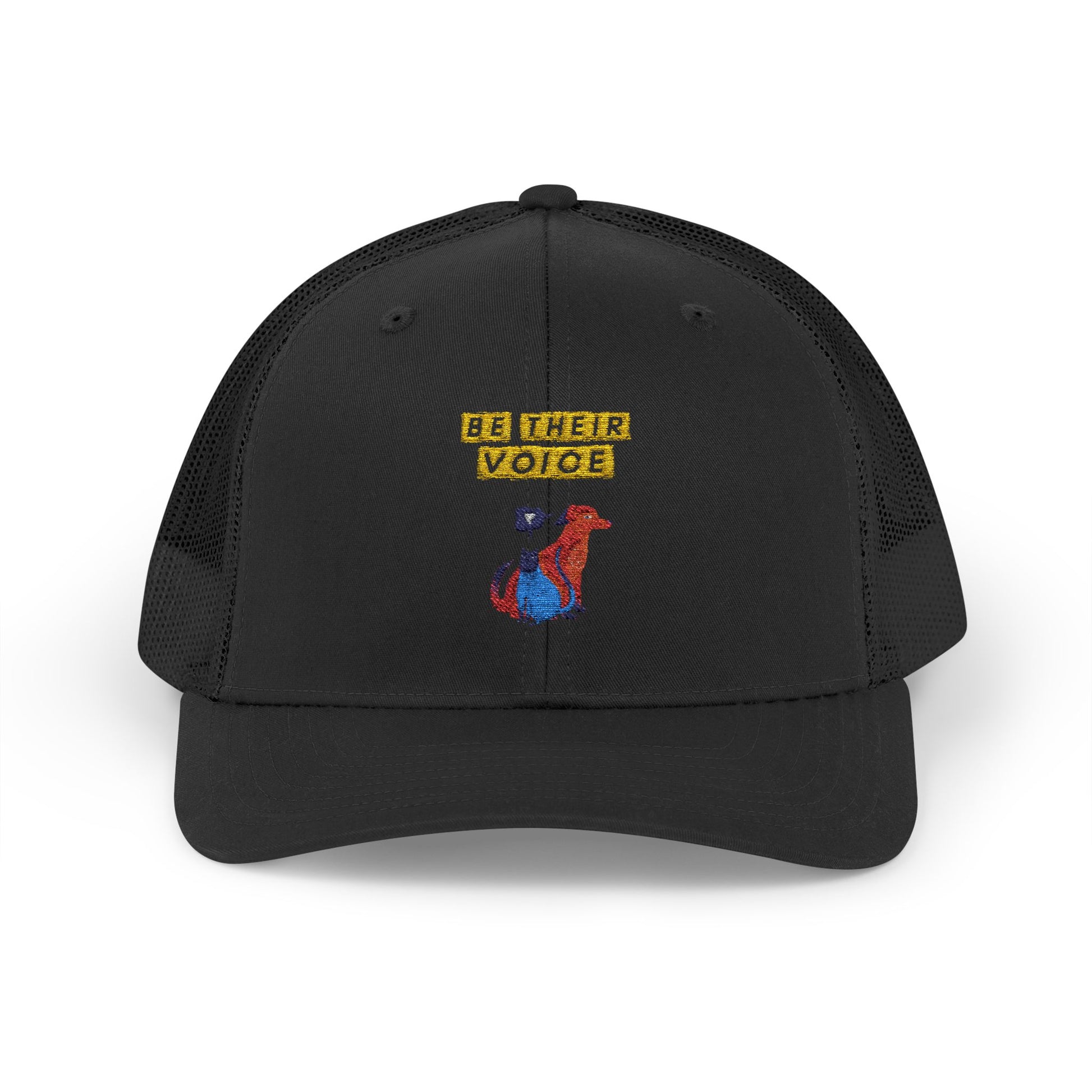 Colorful Dog Love Snapback Trucker Cap